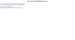 Desktop Screenshot of alumni.lessius.eu